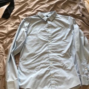 H and M button down